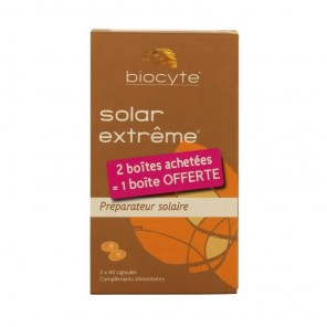 Biocyte solar extrême 2 achetés + 1 offert 40 capsules