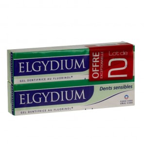 Elgydium Dentifrice Dents Sensibles duo 75ml