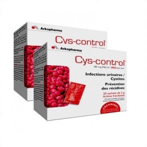 Arkopharma cyscontrol 20 sachets duo