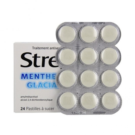 Strepsils Menthe Glaciale...