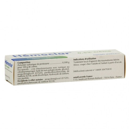 Hemoclar 0,5% crème 30g