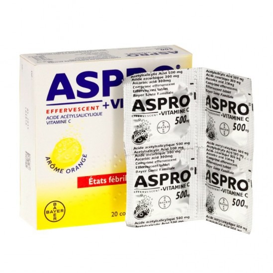 ASPRO 500mg Vitamine C...