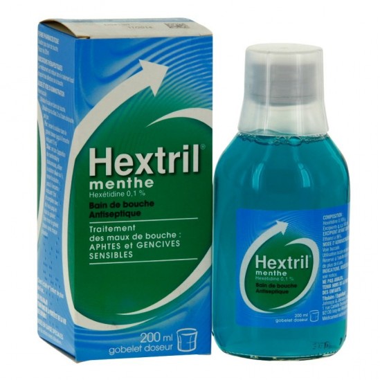 Hextril menthe 0.1% 200 ml