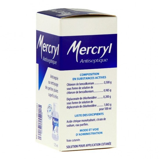 Mercryl application cutanée...