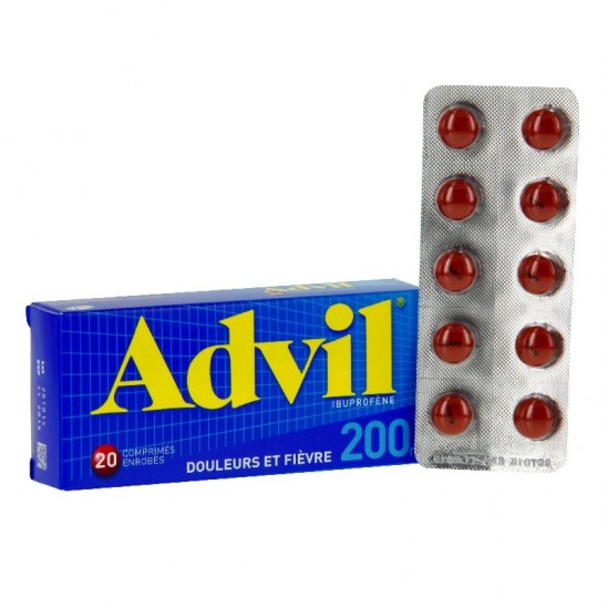 Advil 200mg 20 Comprimés...