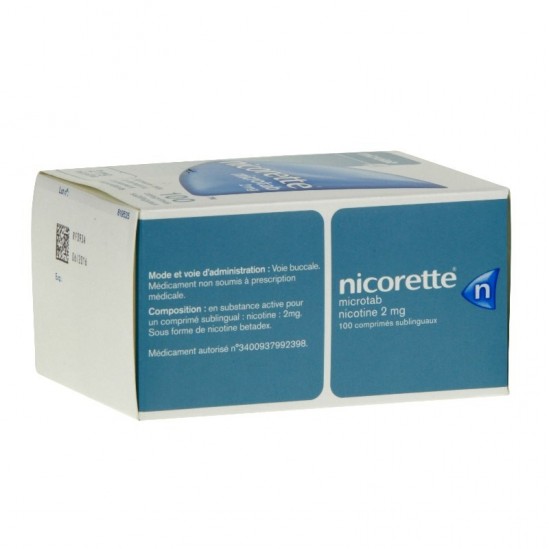 Nicorette microtab 2mg 100...