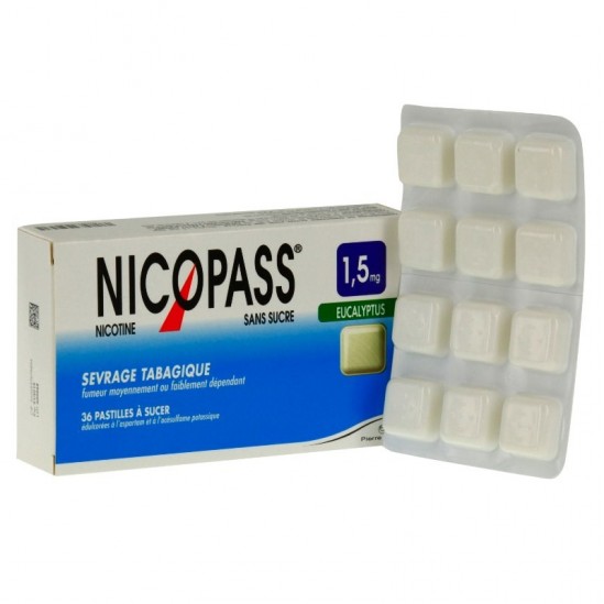 Nicopass 1.5Mg Sans Sucre...