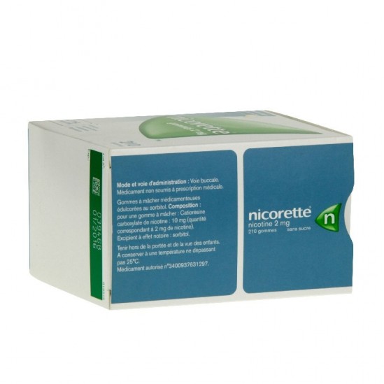 Nicorette 2mg Sans Sucre...