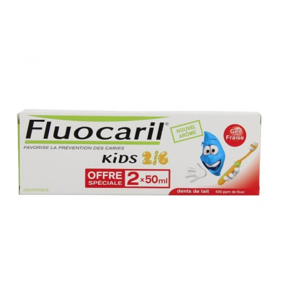 Fluocaril kids dentifrice...