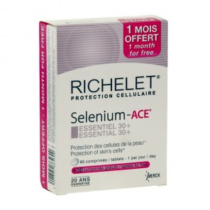 Richelet selenium-ace essentiel 30+ 90 comprimés