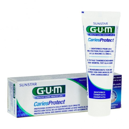 Gum dentifrice caries...