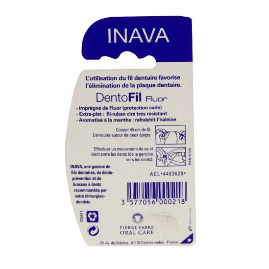 Inava dento fil fluor 35m