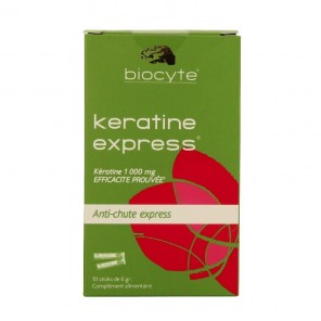 Biocyte kératine express anti-chute express 10 sticks de 6g