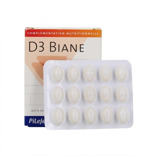 Pileje D3 Biane 30 capsules