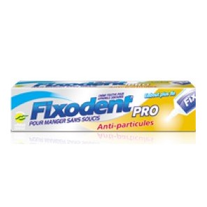 Fixodent pro crème anti-particules 40g