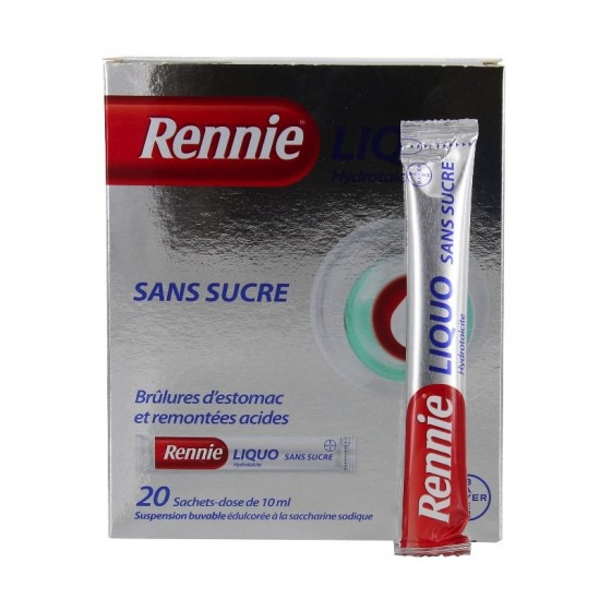 Rennie Liquo sans sucre...