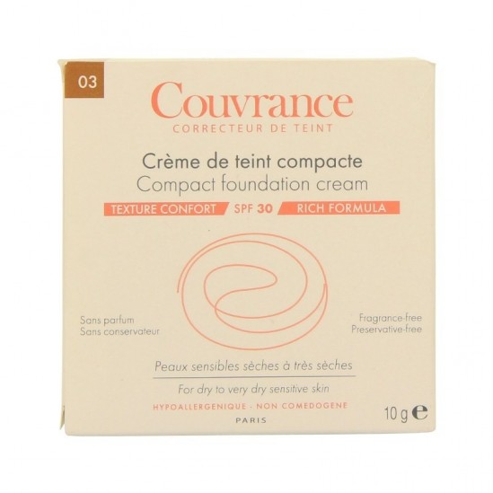 Avène Couvrance crème de...