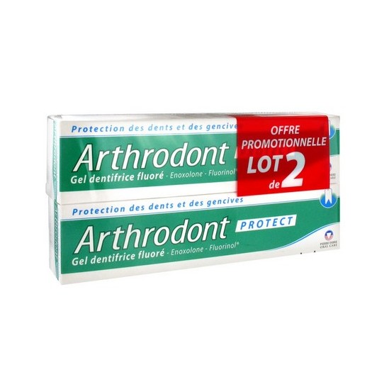 Arthrodont protect gel dentifrice 2 x 75ml