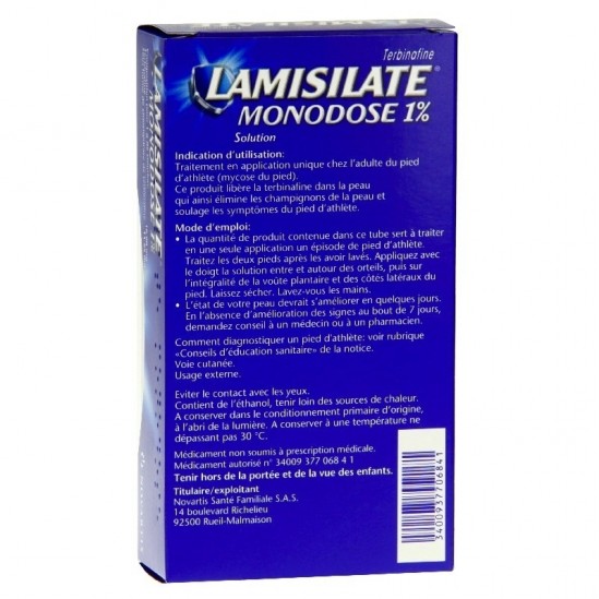 Lamisilate monodose 1%...