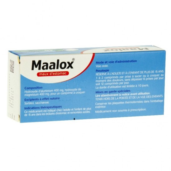 Maalox maux d'estomac 40...