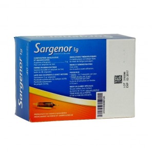 SARGENOR 1 g/5ml solution buvable