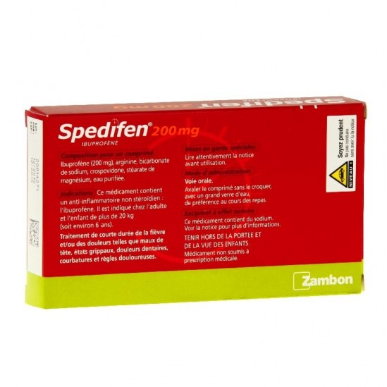 Spedifen 200mg 20 comprimés