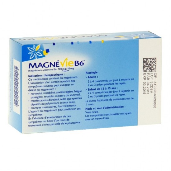 Magnévie B6 100mg/10mg 60...