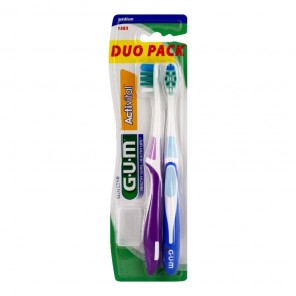 Gum actival brosse à dents 1583 medium duo pack