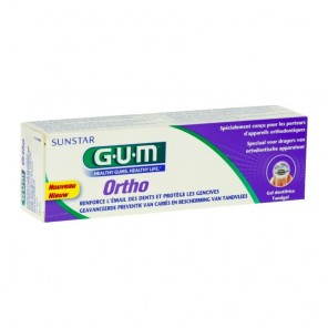 Gum ortho gel dentifrice 75ml