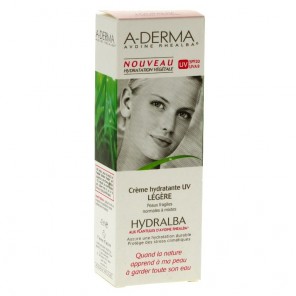 A-Derma crème hydratante uv légère hydralba