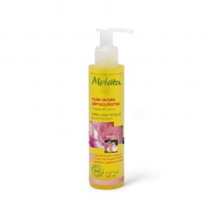 Melvita huile lactée démaquillante nectar de rose 145 ml