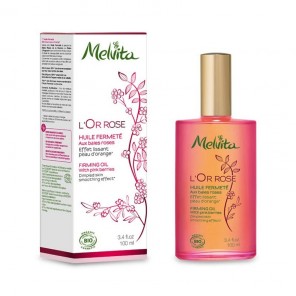 Melvita l'or rose huile de baies de roses  fermeté 100ml