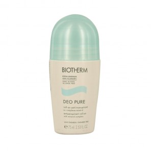 Biotherm pure roll-on anti-transpirant 75ml