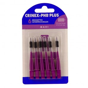 Crinex Phb Brossettes Interdentaires Maxi x6