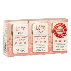 Léro Derm lot de 3x30 capsules