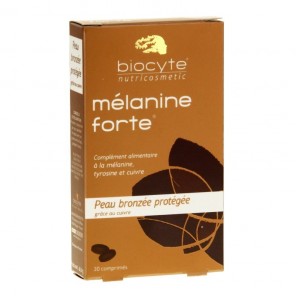 Biocyte nutricosmétic Mélanine Forte 30 comprimés