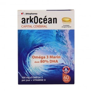 Arkopharma ArkOcean OMEGA 3 et Vitamine D 60 capsules