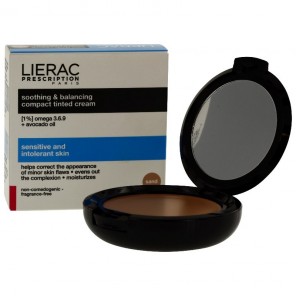 Lierac prescription crème teintée compacte apaisante rééquilibrante 9g