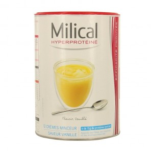 Milical hyperprotéiné vanille 12 crèmes