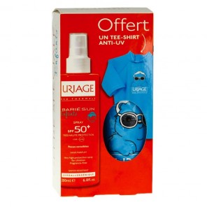 Uriage bariésun enfants spray SPF 50+ 200ml + T-Shirt anti-UV Offert