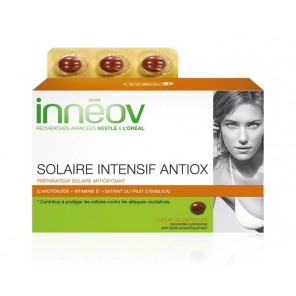 Inneov soin solaire intensif antiox duo 30 capsules