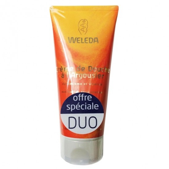 Weleda crème de douche à l'argousier duo de 2 x 200ml