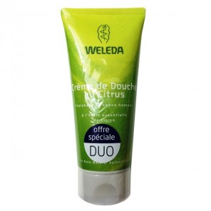 Weleda crème de douche citrus lot de 2 x 200ml