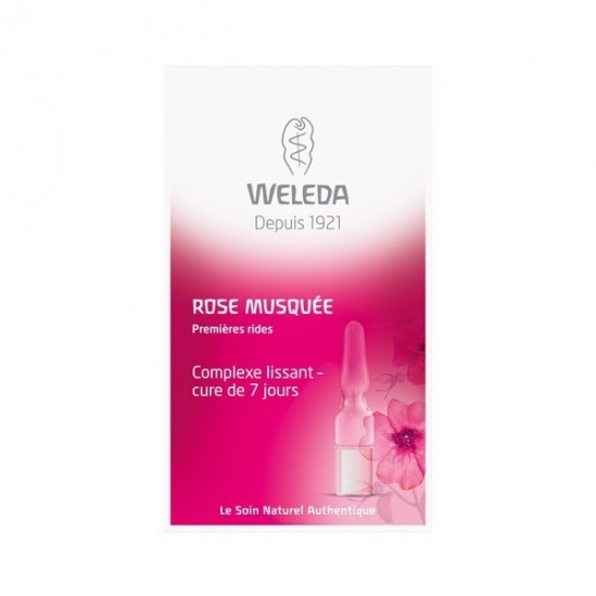 Weleda rose musquée complexe lissant cure de 7 Jours