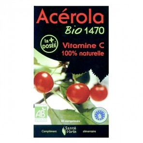 Acérola Bio 1470 Vitamine C 20 comprimés