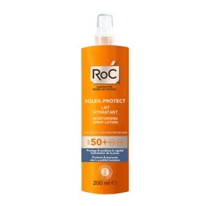 Roc lait hydratant en spray spf 50+ 200ml