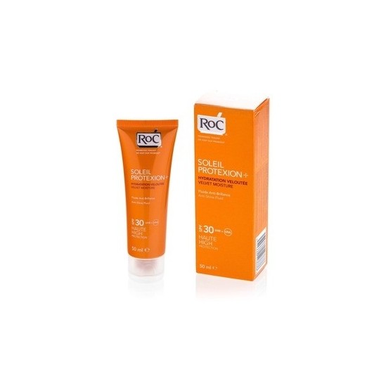 Roc fluide désaltérant matifiant spf 50+ 50ml