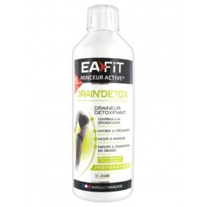 Eafit drain'détox saveur pêche 500ml