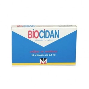 Biocidan Collyre 10 Unidoses/0,4ml