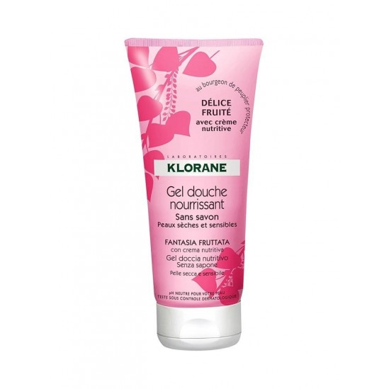 Klorane Gel Douche Nourrissant Délice Fruité 200ml